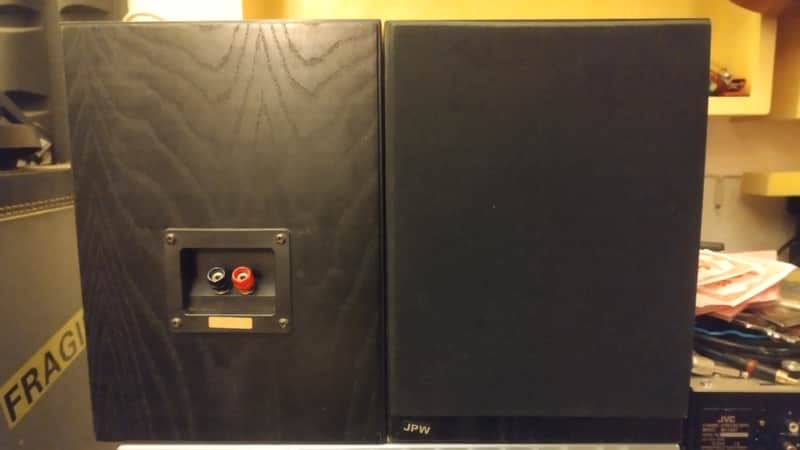 JPW Sonata bookshelf speakers 1990's - Black image 1