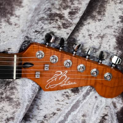GB Liuteria Traditional Strato semi hollow Kiaat image 6