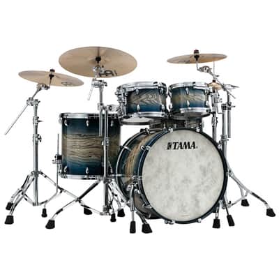 Tama Star Walnut 22" Satin Indigo Japanese Sen Burst image 1