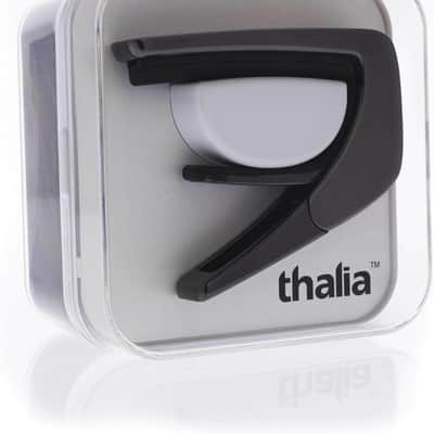 Thalia Premium Series Guitar Capo - Black Dragon Scales, Black Chrome image 9