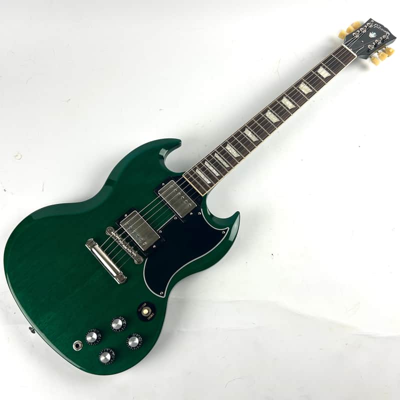 Gibson SG Standard '61 2025 - Like New! - Translucent Teal case candy, and Original Brown Gibson Hardshell case