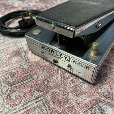 Vintage 1970s Morley CWV Wah / Volume Effects Pedal in Chrome image 5