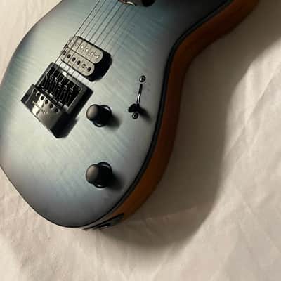 Solar Guitars Washburn SB1.6FOB Electric Guitar Evertune 2020 - Flamed Ocean Burst image 5