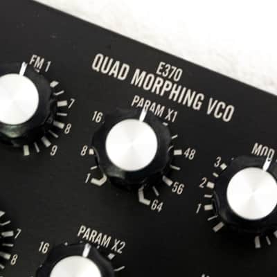 Synthesis Technology E370 Quad Morphing VCO (Black, Missing 8 Knobs) image 5
