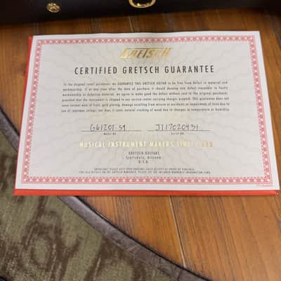 Gretsch G6120T - 59GE Vint Select Chet Atkins 2017 - Orange Stain image 7