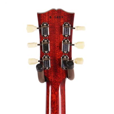 Gibson Custom Shop 1958 Les Paul Reissue Left-Handed Washed Cherry Sunburst VOS image 9