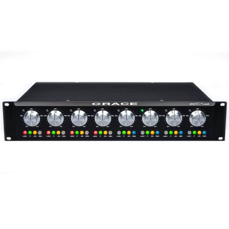 Grace Design m801mk2 8-Channel Microphone Preamp image 1