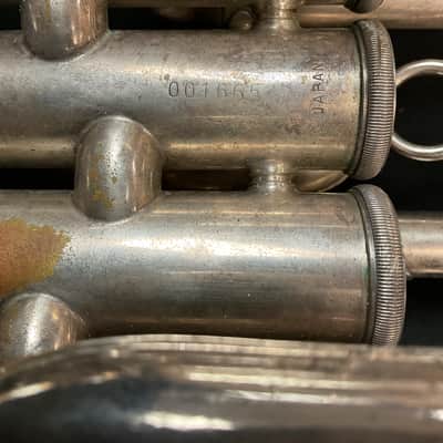 Yamaha YEP-321S Silver 4 Valve Bb Euphonium (Needs Work) Serial# 001665 image 5