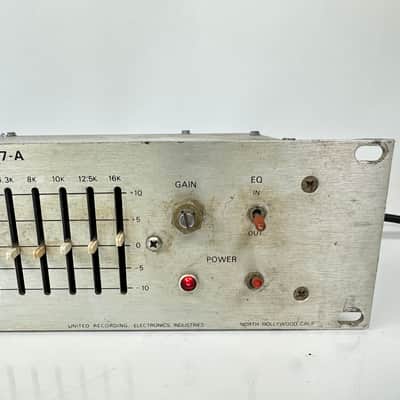 Urei 527-A, Graphic Equalizer, Eq, Vintage Rack image 3