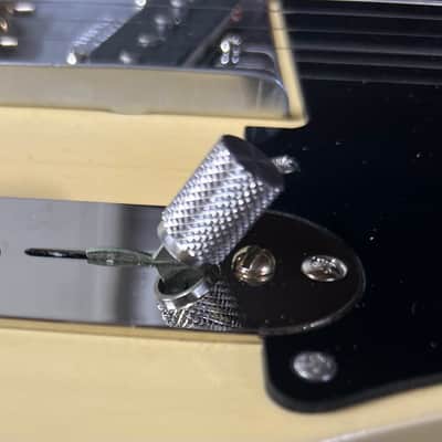 Kinnatone Stainless Steel knurled 3 or 5 way Blade style Switch Tip. For Strat or Tele image 3