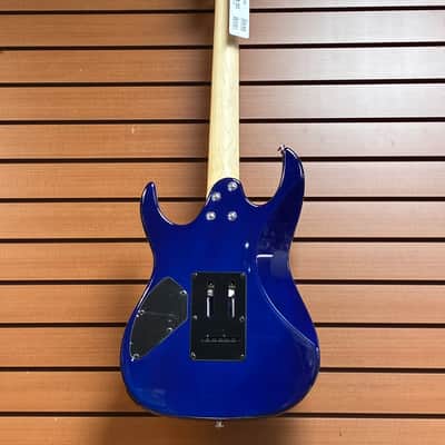 Ibanez GRX70QA-TBB Gio - Transparent Blue Burst #3442 image 4