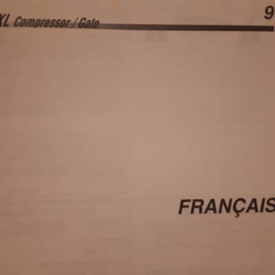 dbx 266XL Compressor/Gate Owner/Operator Manual in English, French, German and Italian image 8