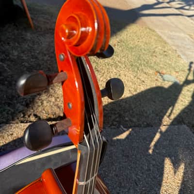 Full Size 4/4 Handmade Burak Cello 2020 - Natural image 11