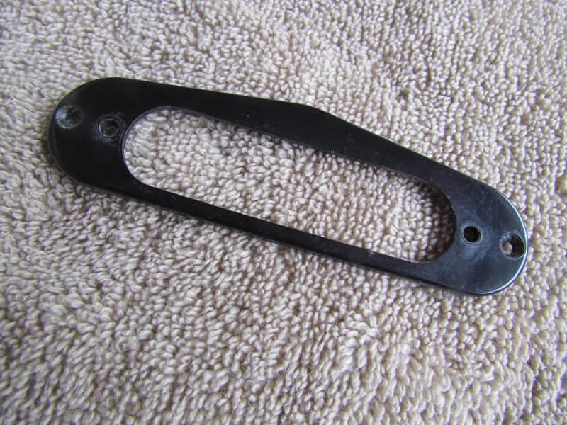 Single Coil Pickup Mountng Ring Black Plastic Single Coil Pickup Ring Carvin? Peavey? Ibanez? image 1