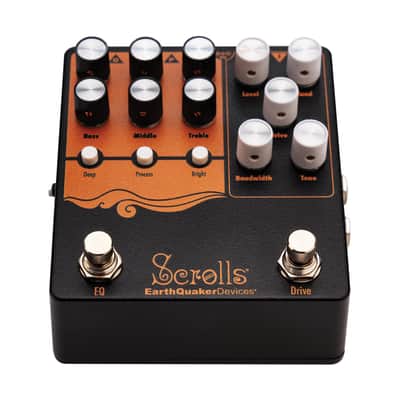 Earthquaker Devices Scrolls Bass Odyssey EQ & Drive Pedal image 2