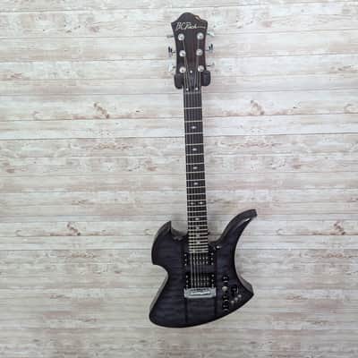 Used B.C. Rich Mockingbird Legacy STQ with Quad Bridge Trans Black image 2