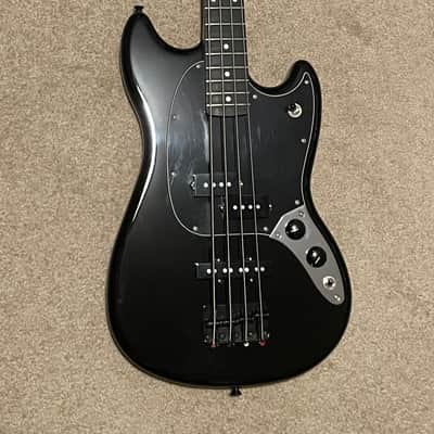 Fender FSR Blackout Mustang Bass 2019 - Black image 1
