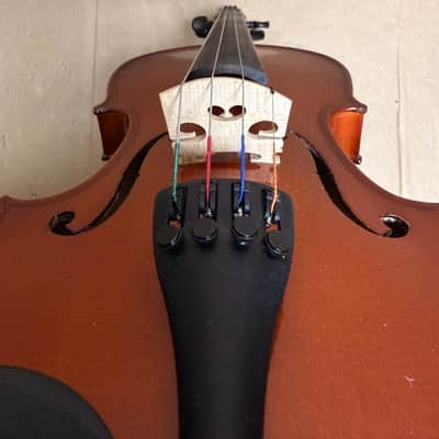 Franz Hoffmann Amadeus 4/4 Violin Outfit w/ Bow & Case – Serial #KPAF050 – Used image 4