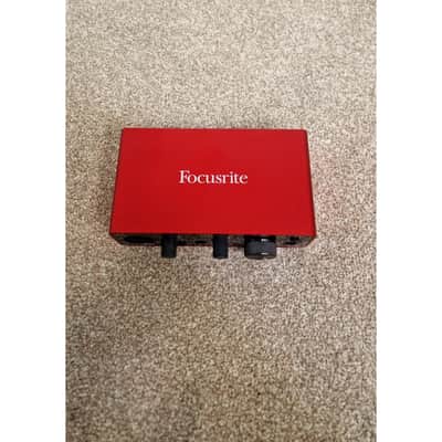 Focusrite Scarlett Solo - Audio Interface - Red - Excellent image 6