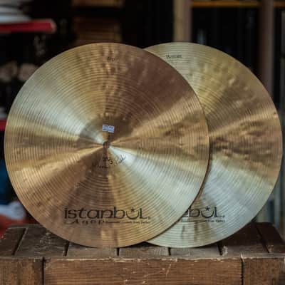Istanbul Agop Traditional Dark Hi Hats - 14"-890/1096g image 2