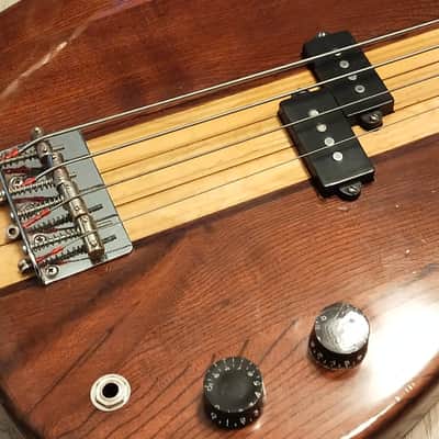 Satellite/Suzuki Precision Bass neck through  1970s Natural image 4