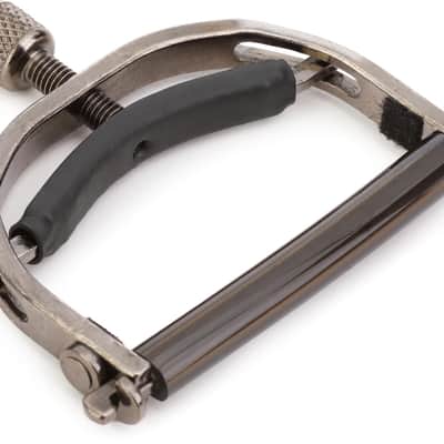 Paige Original 6-string Acoustic Guitar Capo - Wide/Low Profile - Smokey Black Nickel image 1