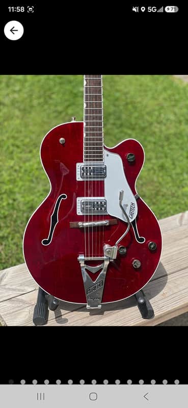 Gretsch G6119T-ET Players Edition Tennessee Rose Electrotone Hollow Body with Bigsby