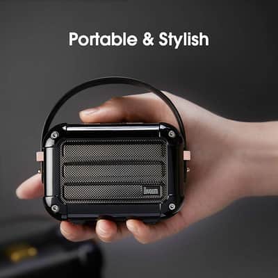 Stylish Portable Bluetooth Speaker with FM Radio, 6W Output with TWS Function image 2