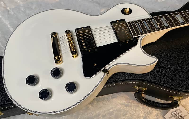 NEW! Gibson Les Paul Custom - Alpine White - Ebony Board - Authorized Dealer - 10.1 lbs - G06424 image 1