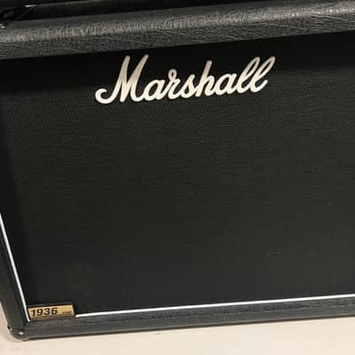 Marshall 1936 Lead 150-Watt 2x12" Guitar Speaker Cabinet 1981 - Present - Black image 1
