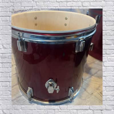 Pulse percussion Wine Red 16x15 Floor Tom image 7