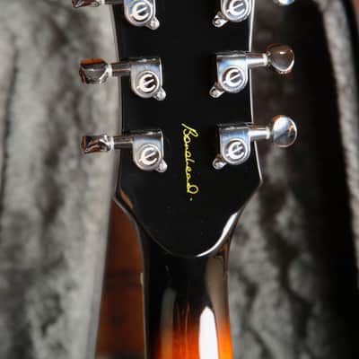 Epiphone Bonehead Riviera Dark Tobacco Burst Semi-Hollow Electric Guitar image 13