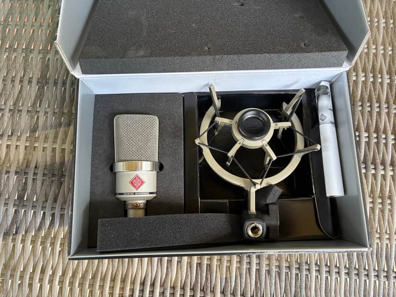 Neumann TLM 102 Studio Set with Shockmount 2018 - Present - Nickel image 1
