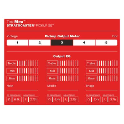 Fender Tex-Mex™ Strat Pickup Set, White, 0992131000 Bundle w/ 12x Fender Picks and Liquid Audio Polishing Cloth image 3