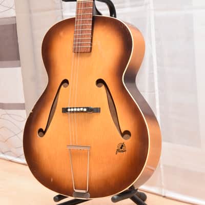 Framus Zenith no. 17 / Atlantis 5/52 – 1950s german vintage Archtop Jazz guitar Gitarre image 14