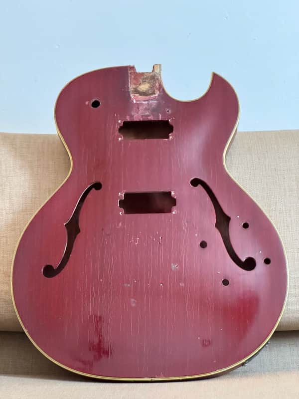 Guild  Starfire II Body 1963 - Cherry Red image 1