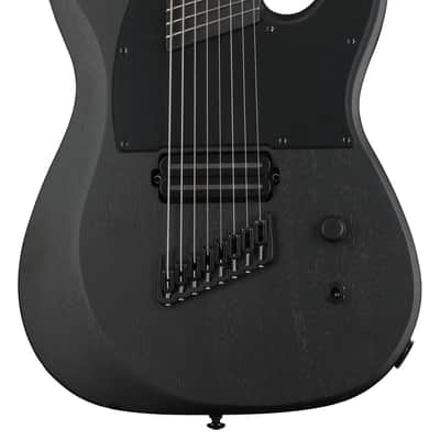 Schecter PT-8 MS Black Ops 8-string Electric Guitar - Black image 1