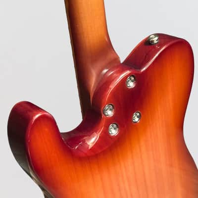 G&L USA Custom Shop ASAT HH RMC Semi Hollow-body Electric Guitar - Antique Brown Burst image 5