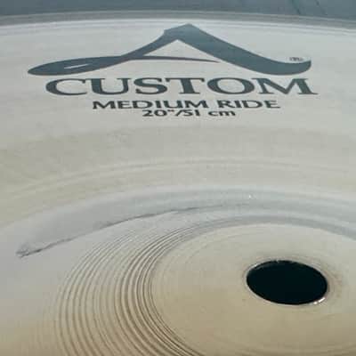 Zildjian A20519 20" A Custom Medium Ride Cymbal - Brand New image 3