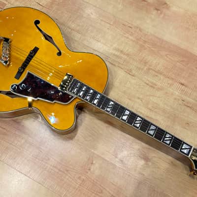 D’Angelico Excel Series EXL-1 Archtop Electric Hollow-Body Jazz Guitar 2024 - Amber image 8