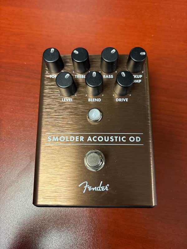 Fender Smolder Acoustic Overdrive 2019 - Present - Brown image 1