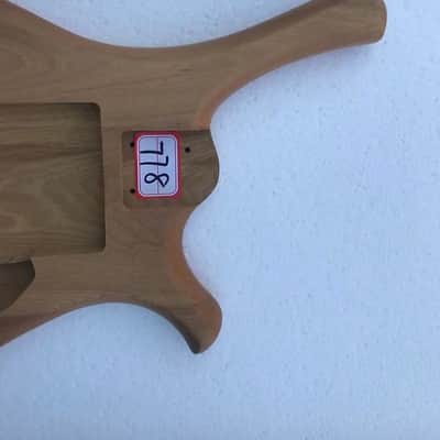 Unfinished Ashwood Bass Guitar Body image 2