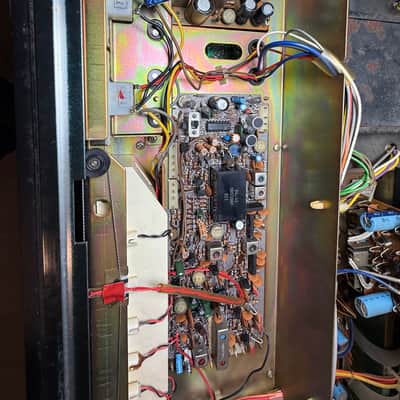 sansui 9090 db vintage stereo Integrated Amplifier receiver Silver Audiophile image 23