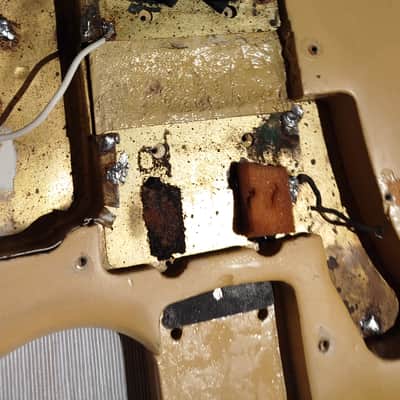 Fender Jazzmaster Body 1963 - Blonde Refin image 8