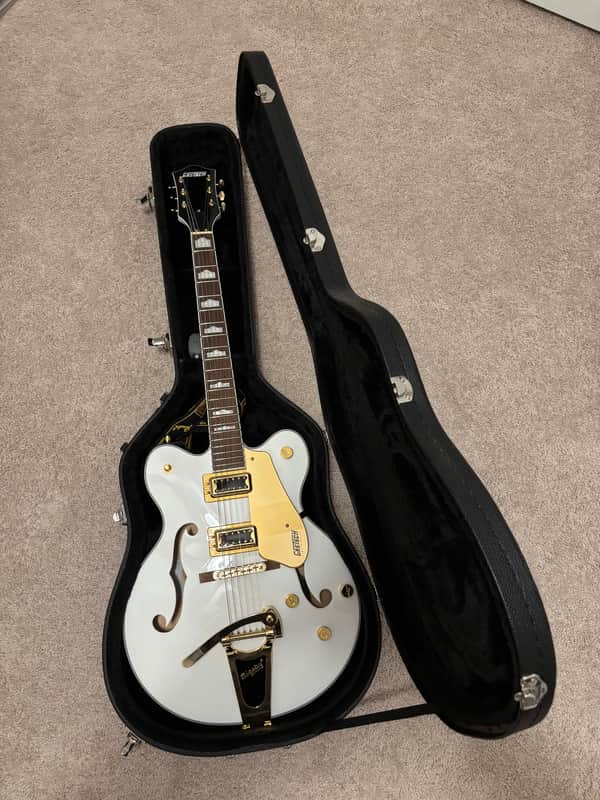 Gretsch G5422TG Electromatic, 2023 - Snow Crest White image 1