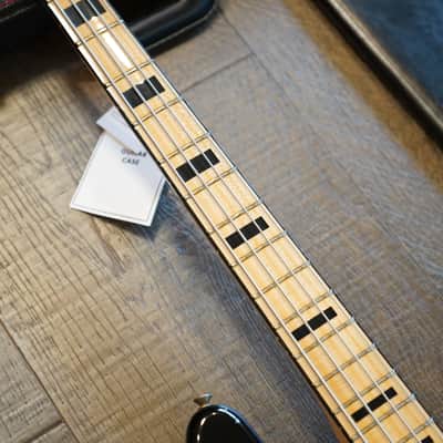 2024 Fender Custom Shop '68 Jazz Bass Relic Electric Bass Aged Black + COA OHSC image 10