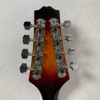 Rogue Rogue A-Style Mandolin RM100A Right Hand Sunburst with Case image 12