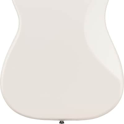 Squire Sonic Stratocaster HT Electric Guitar, Arctic White, Maple Fingerboard, White Pickguard image 2