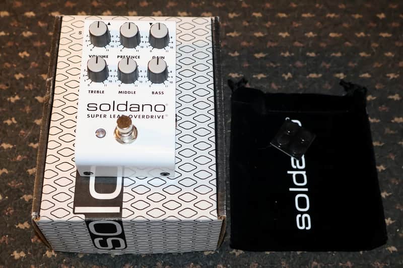Soldano SLO Pedal 2022 - Present - White image 1