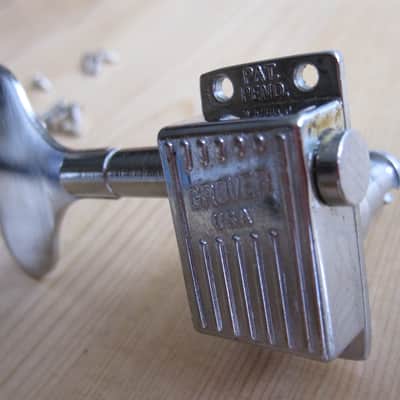 1 tuner -  flat Grover D/G vintage Rickenbacker 4001 tuner wavy 1968 1969 1970 1971 1972 1973 image 5